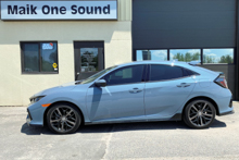 2020 Honda Civic Hatch with dark window tint